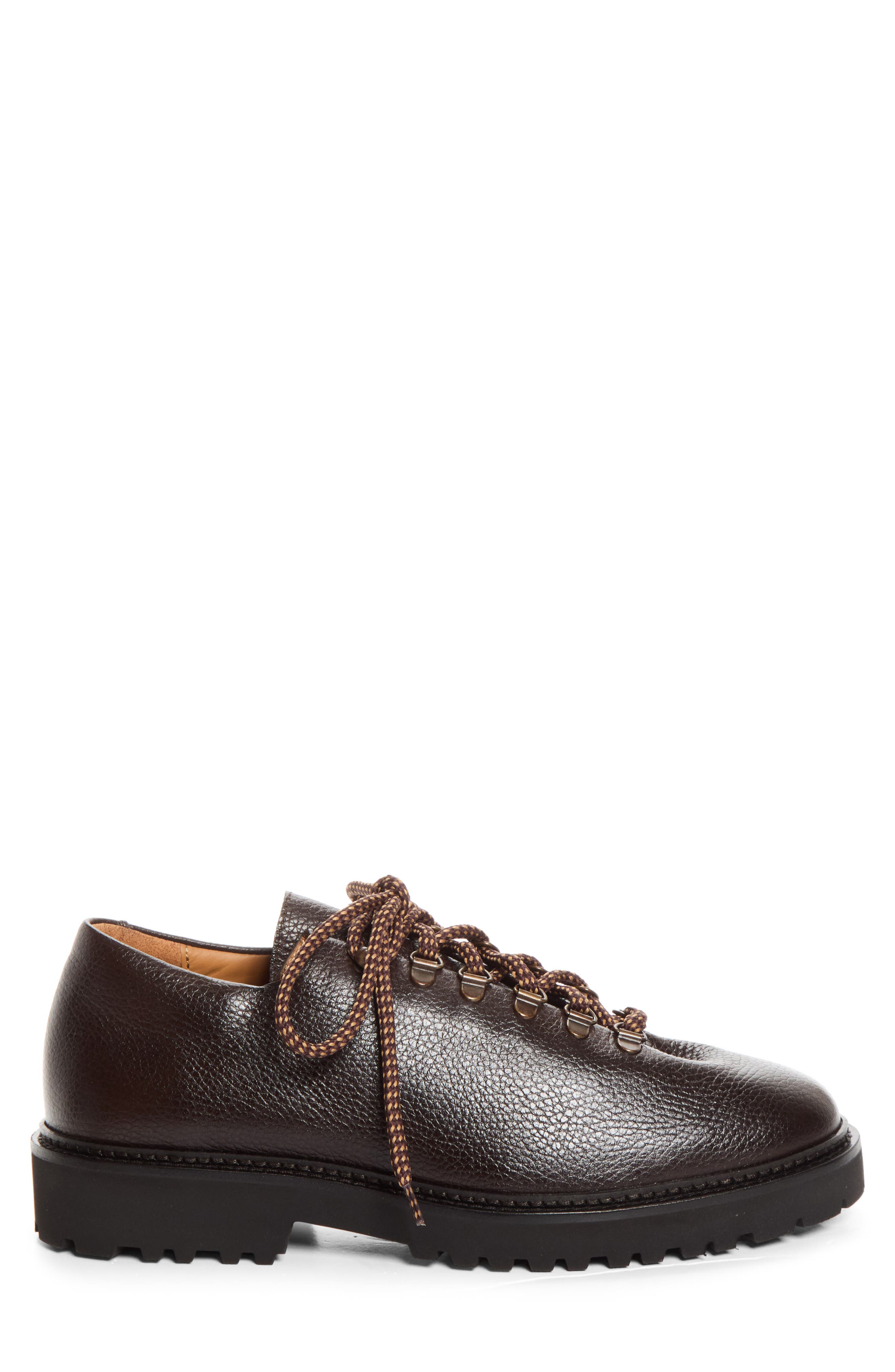 Rasmus Lug Sole Wholecut Shoe, Alternate, color, GRAINED EBANO