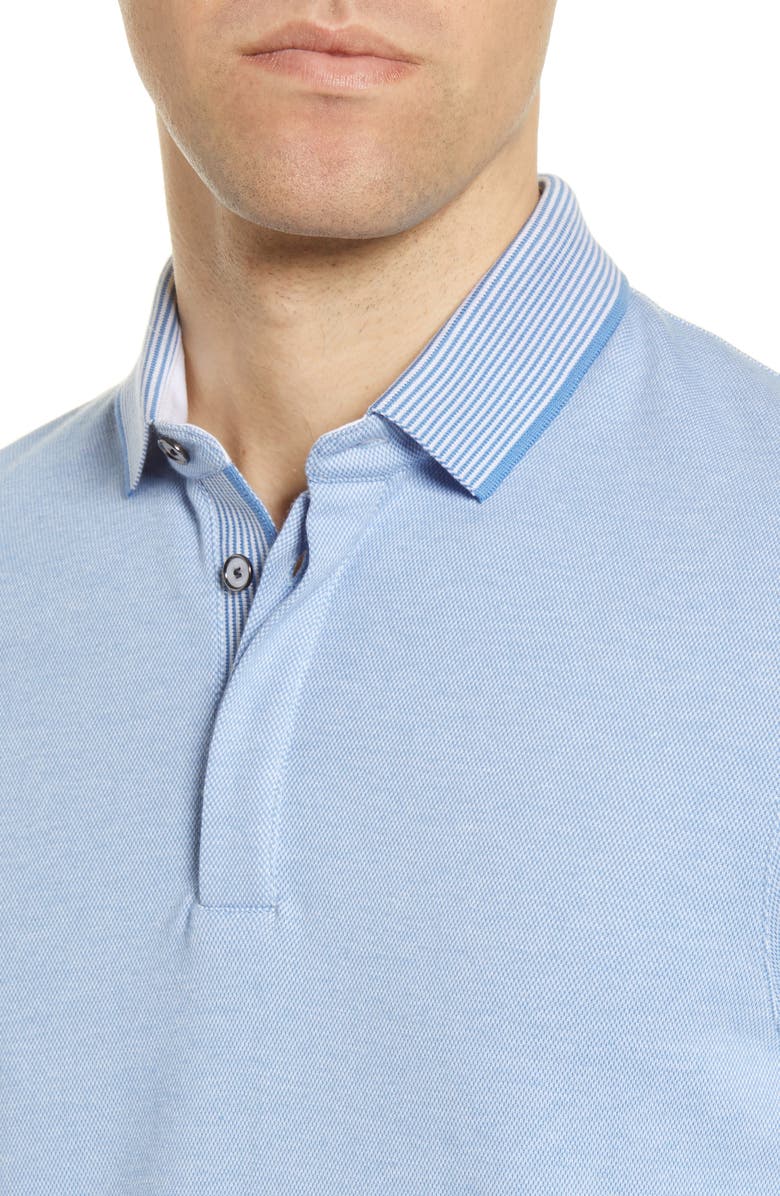 Ted Baker London Lateone Slim Fit Short Sleeve Polo, Alternate, color,