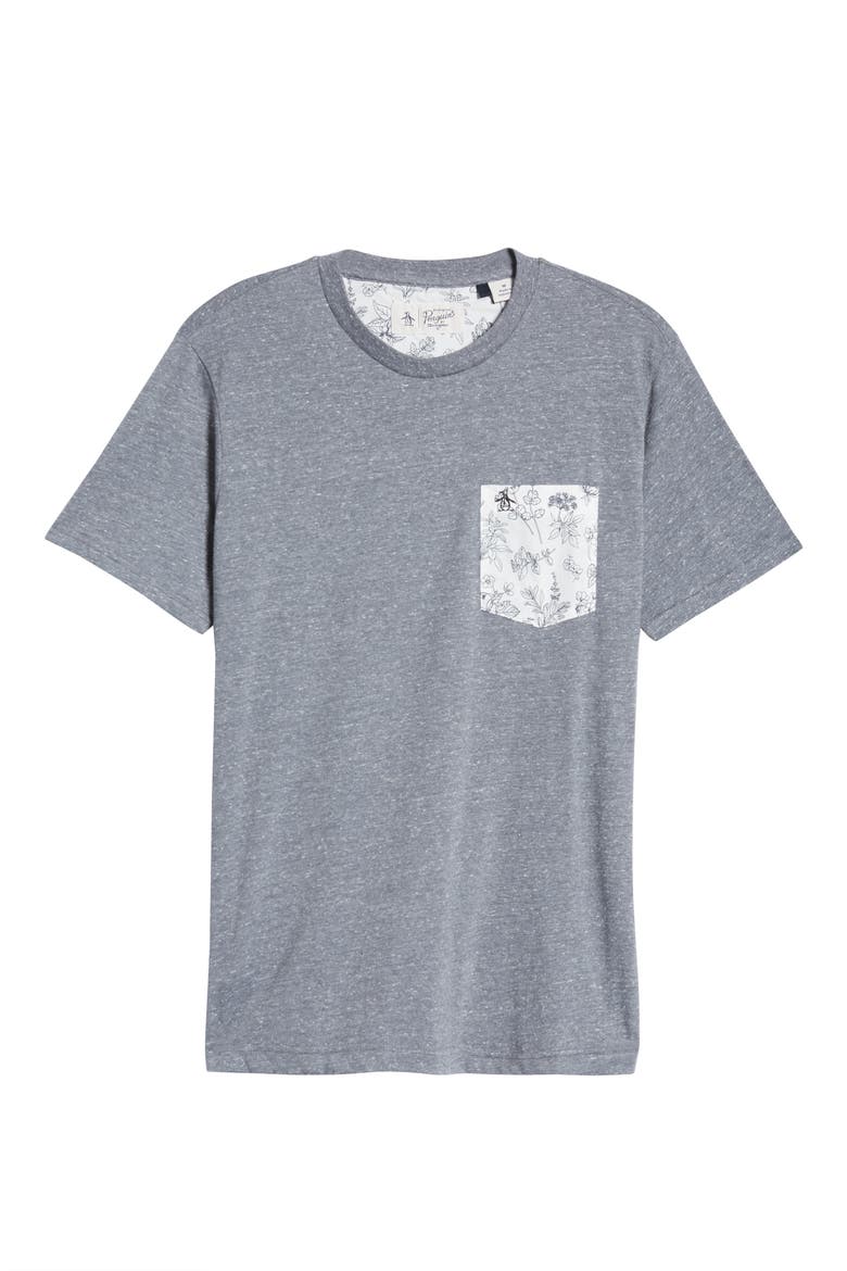Men's Contrast Pocket T-Shirt, Alternate, color, DARK SAPPHIRE