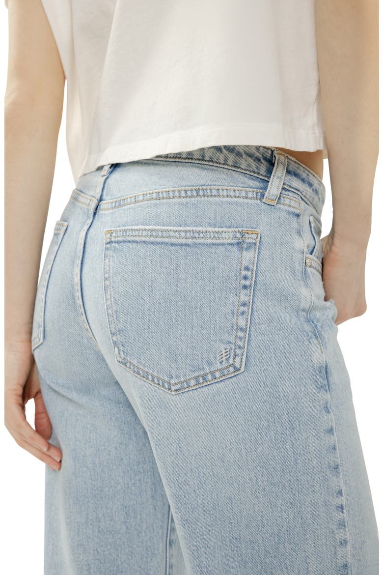 Loose & Low Baggy Fit Jeans, Alternate, color, BAREFOOT