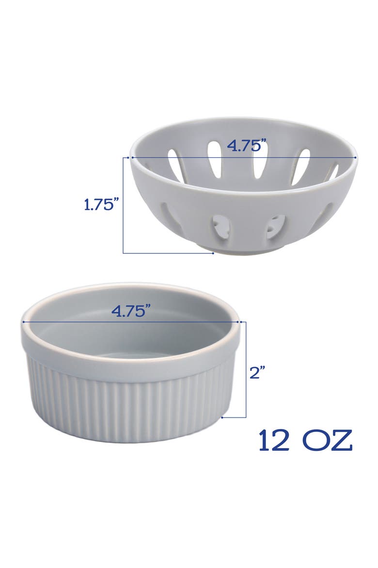 7-Piece Stoneware Tabletop Set, Alternate, color, STONE
