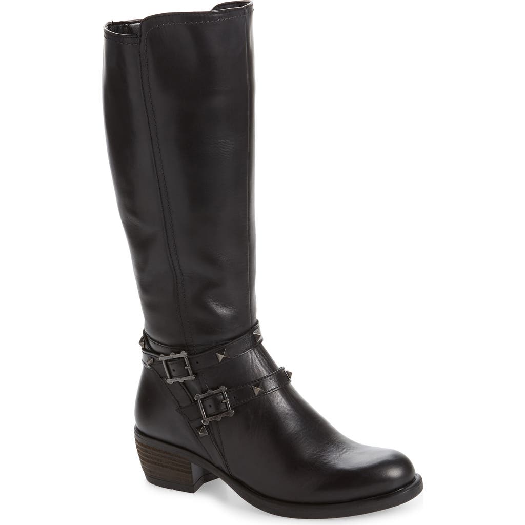 David Tate Novita Knee-high Boot In Black