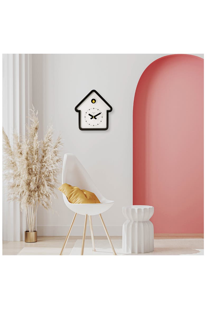 White House Cuckoo Clock, Alternate, color, WHITE