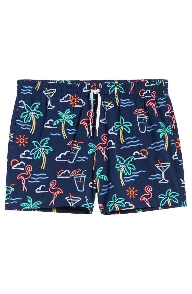 Chubbies The Neon Lights Swim Trunks, Alternate, color,