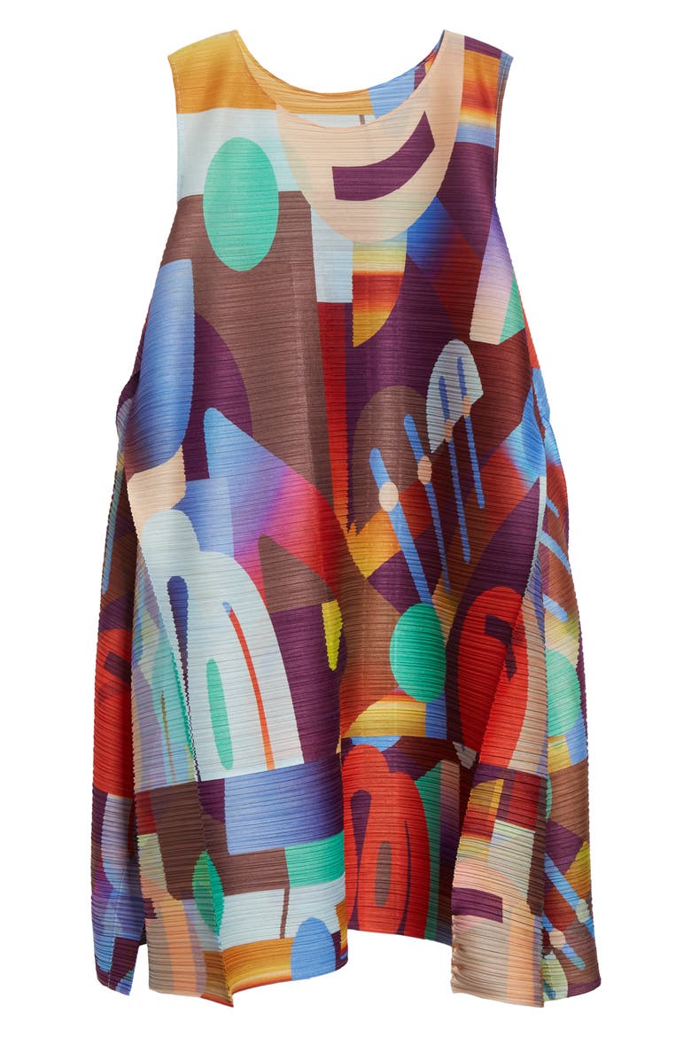 Playground Pleated Dress, Alternate, color, RED