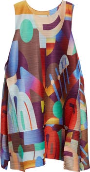 Pleats Please Issey Miyake Playground Pleated Dress