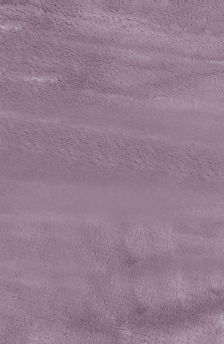 Faux Shearling Fleece Throw Blanket