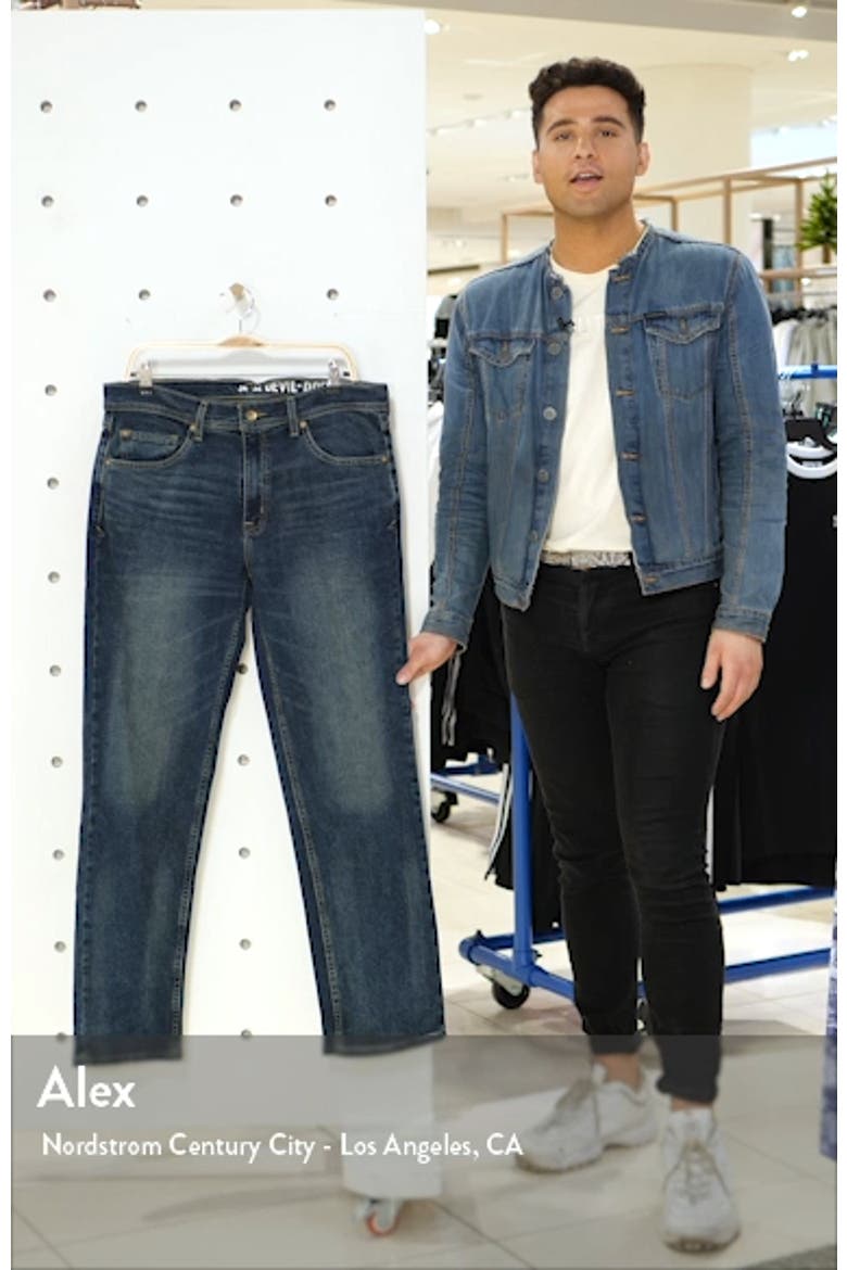 Straight Leg Performance Stretch Jeans video