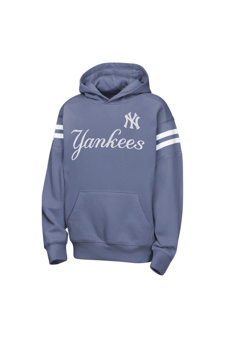Youth Outerstuff  Navy New York Yankees Welcome Team Hoodie, Alternate, color, Navy