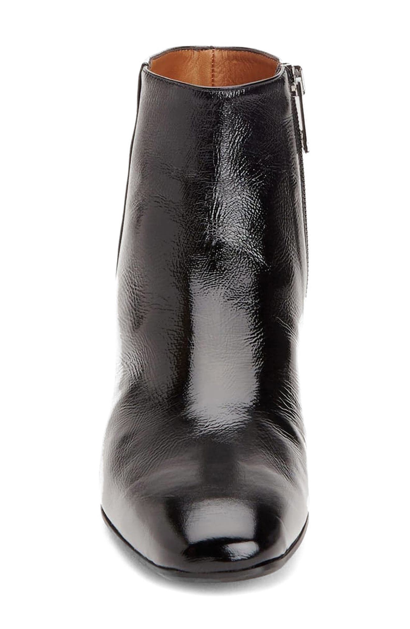 Ulyssa Waterproof Bootie, Alternate, color, BLACK PATENT