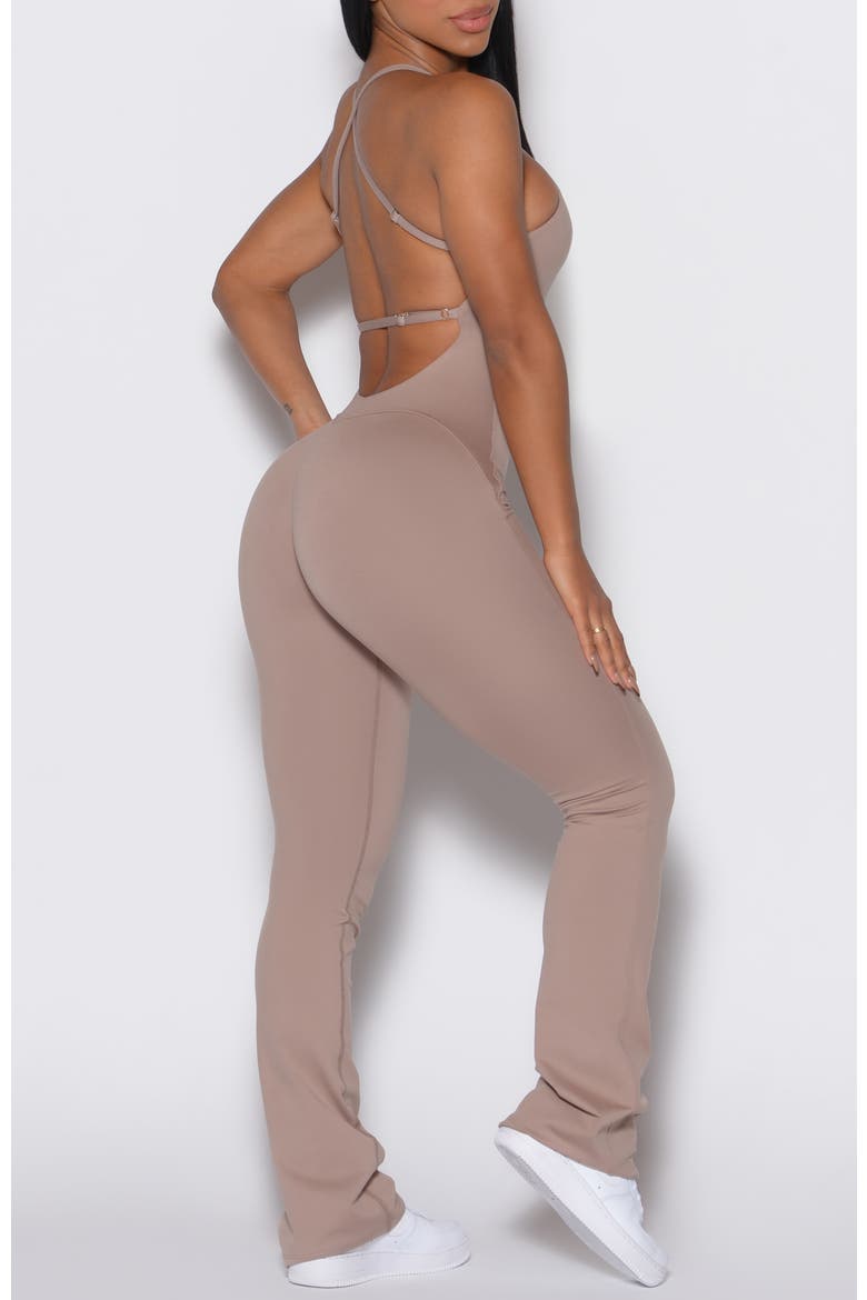 Bombshell Bunny Bodysuit, Alternate, color, Clay