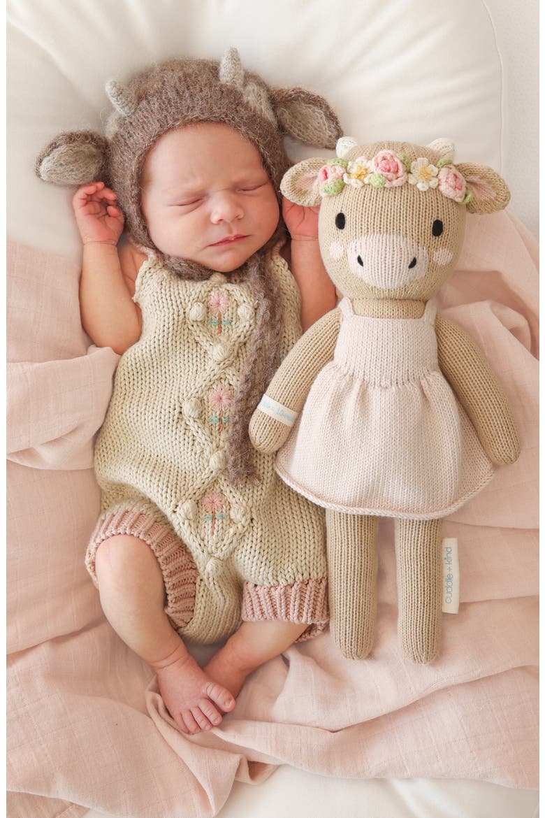 Amelia the Cow Stuffed Animal, Alternate, color, PINK
