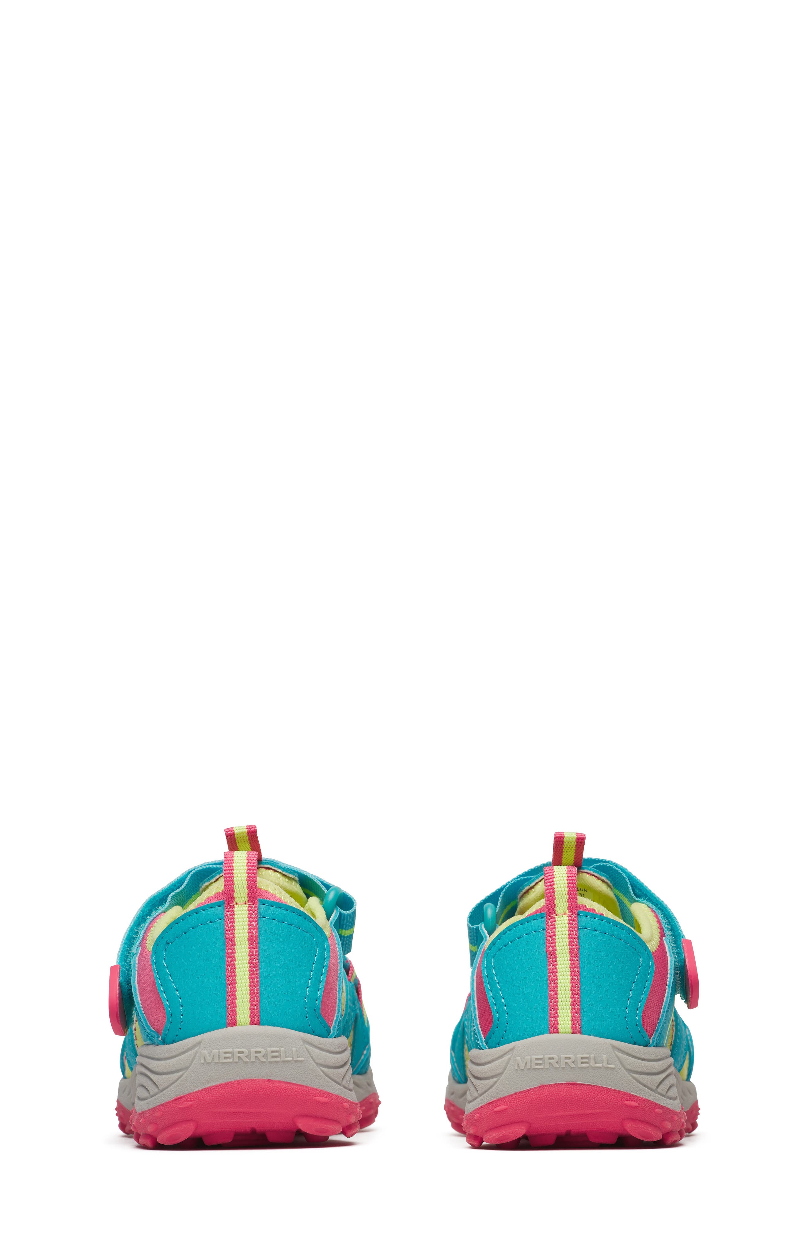 Merrell Kids' Hydro 2 Water Sandal, Alternate, color, Turquoise/ Coral