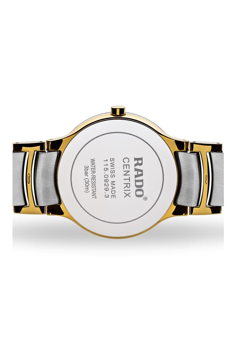 Centrix Bracelet Watch, 38mm, Alternate, color, SILVER/ GOLD