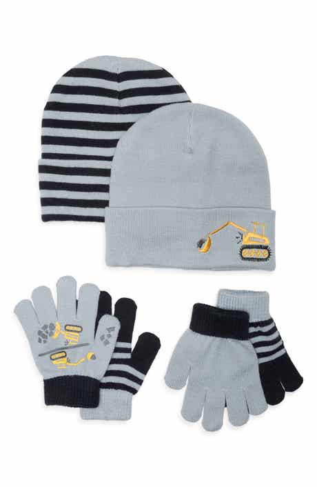 Kids' 4-Piece Beanie & Gloves Set