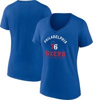 Logo Athletic Women's Logo Athletic Royal Philadelphia 76ers Unrivaled V-Neck T-Shirt