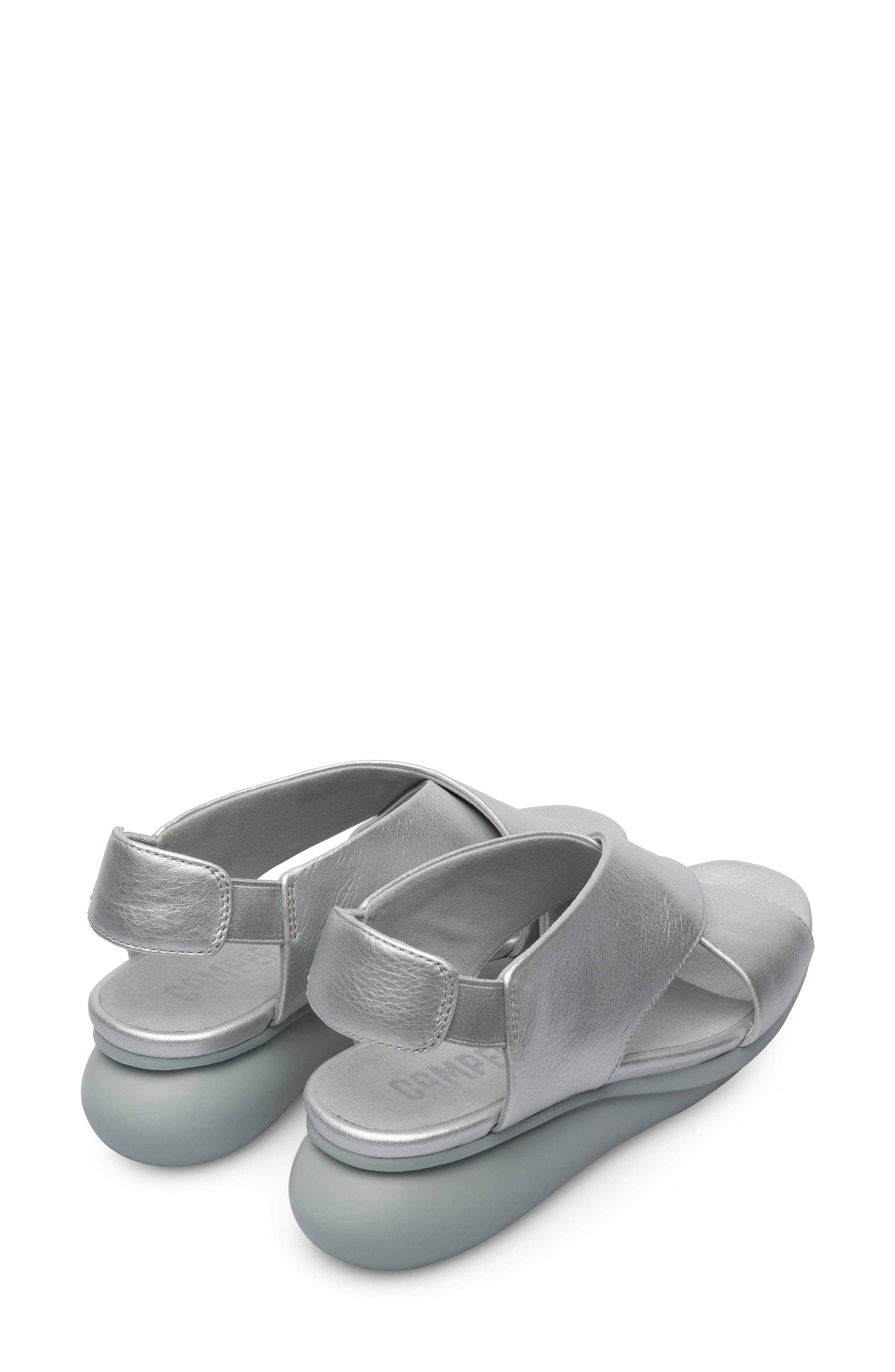 Camper Balloon Slingback Wedge Sandal, Alternate, color, 