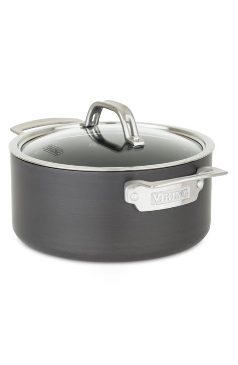4-Quart Hard Anodized Nonstick Soup Pot with Lid