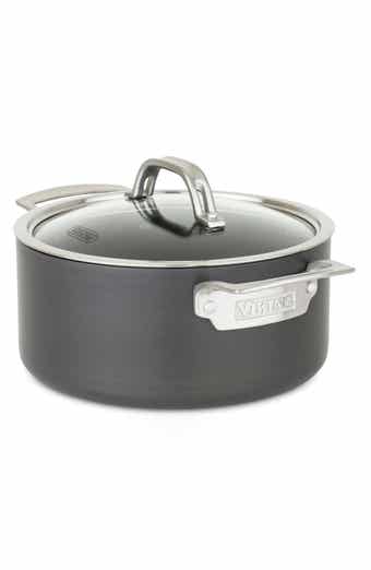 Viking 4-Quart Hard Anodized Nonstick Soup Pot with Lid