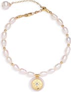 EYE CANDY LOS ANGELES Corsica Freshwater Pearl Bracelet