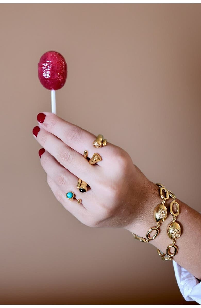 Daniela Millan Jewelry Rise Chain Bracelet, Alternate, color, Gold