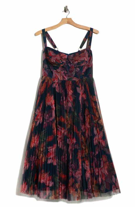 Hutch Willa Floral Tulle Gown