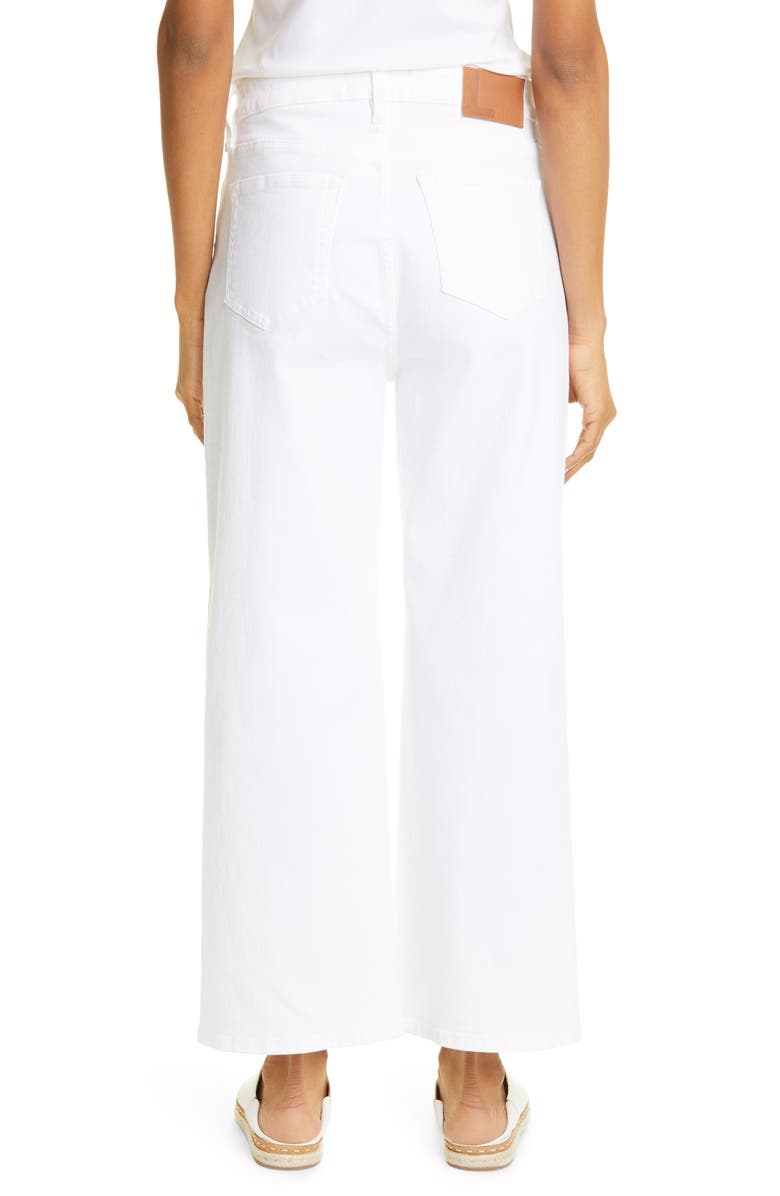 Lafayette 148 New York Wyckoff Wide Leg KindCotton Jeans, Alternate, color,