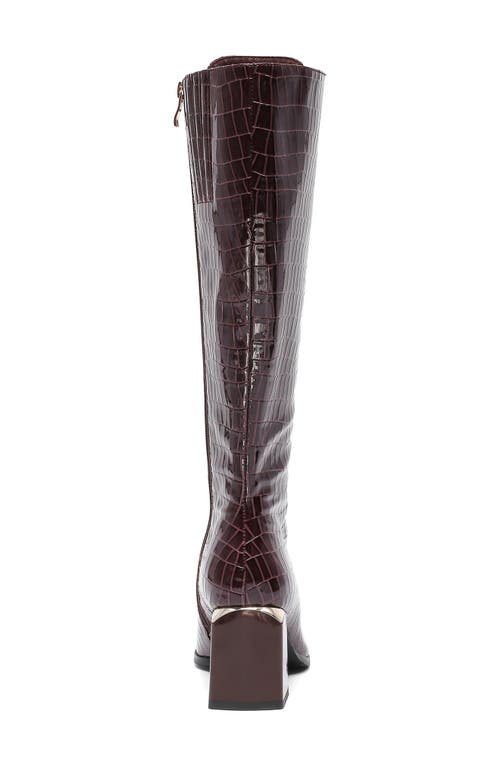 Ninety Union Fuji Cap Toe Boot In Burgundy