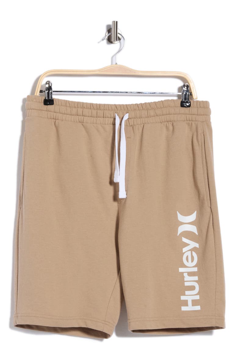 Hangtag Lounge Shorts, Main, color, KHAKI