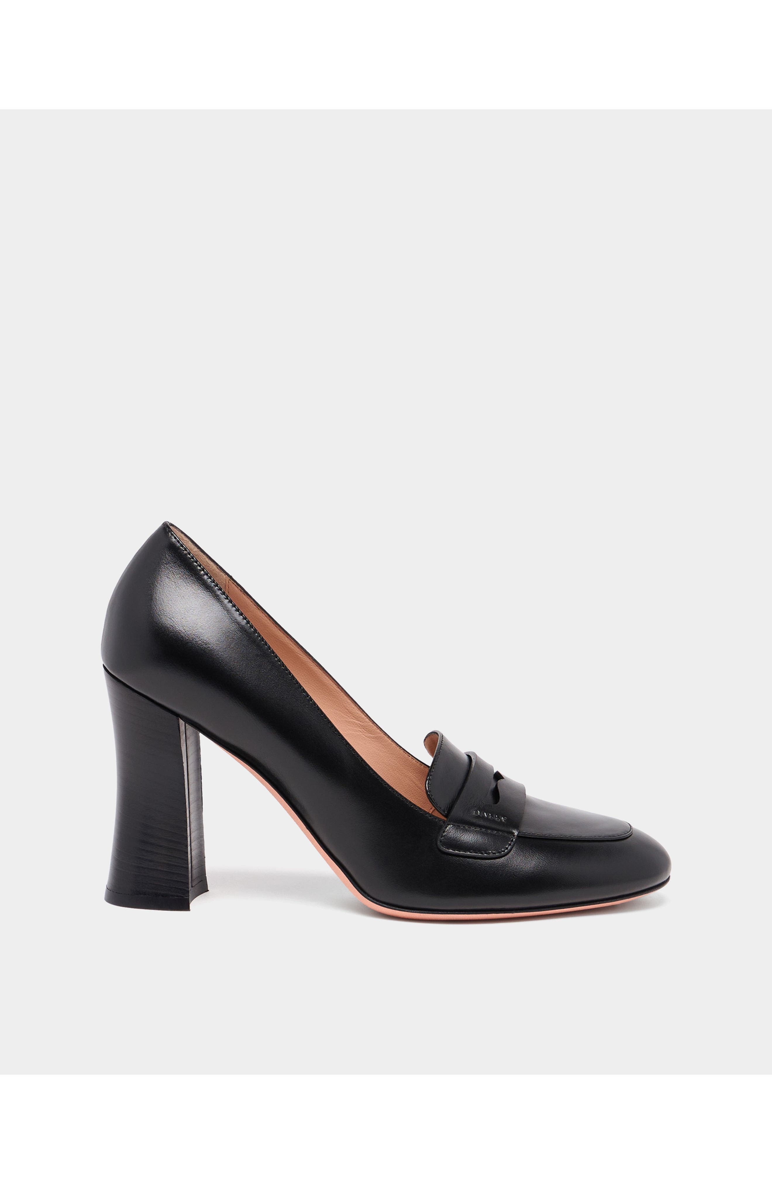 Bally Saule Loafer, Main, color, Black