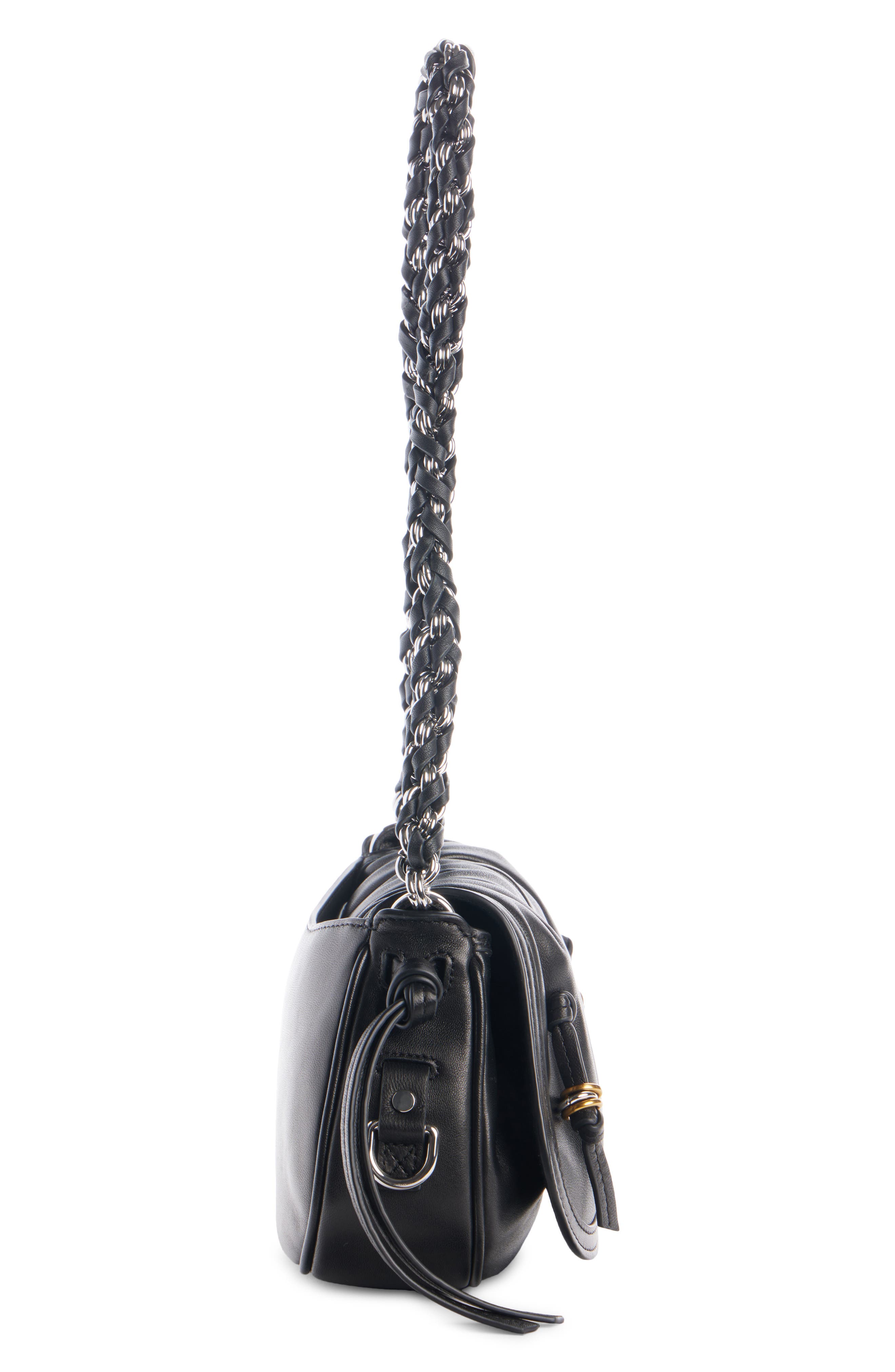 Bolton XS Leather Crossbody Bag, Alternate, color, BLACK 01BK