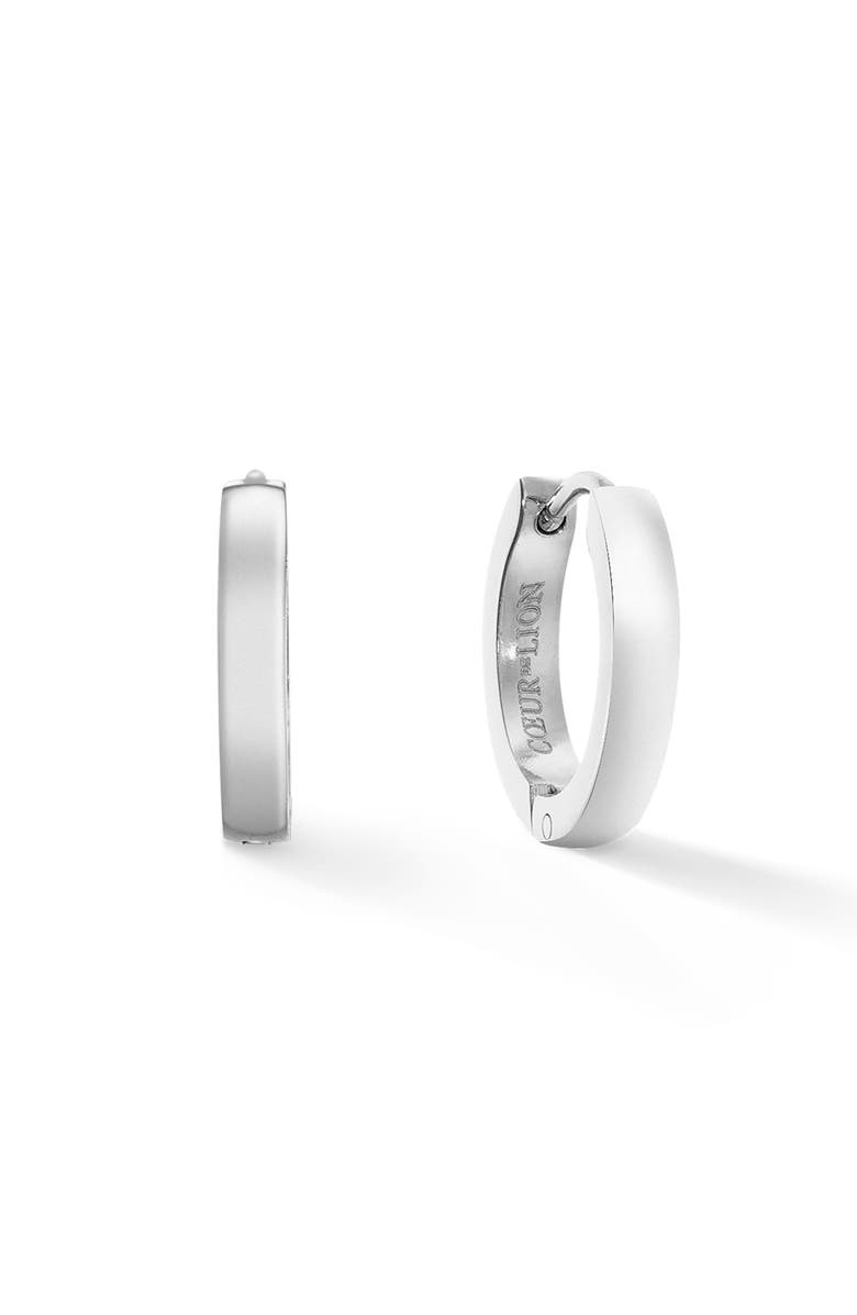 COEUR DE LION Creole Classic 16 Earrings, Main, color, Silver