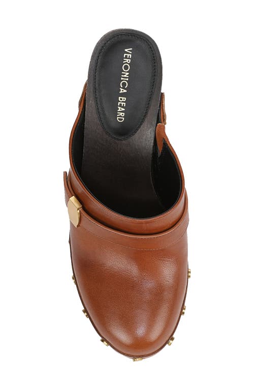 Veronica Beard Giana Platform Clog In Brown