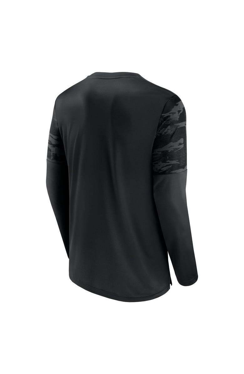 FANATICS Men's Fanatics Branded Black Cleveland Browns Square Off Long Sleeve T-Shirt, Alternate, color, 