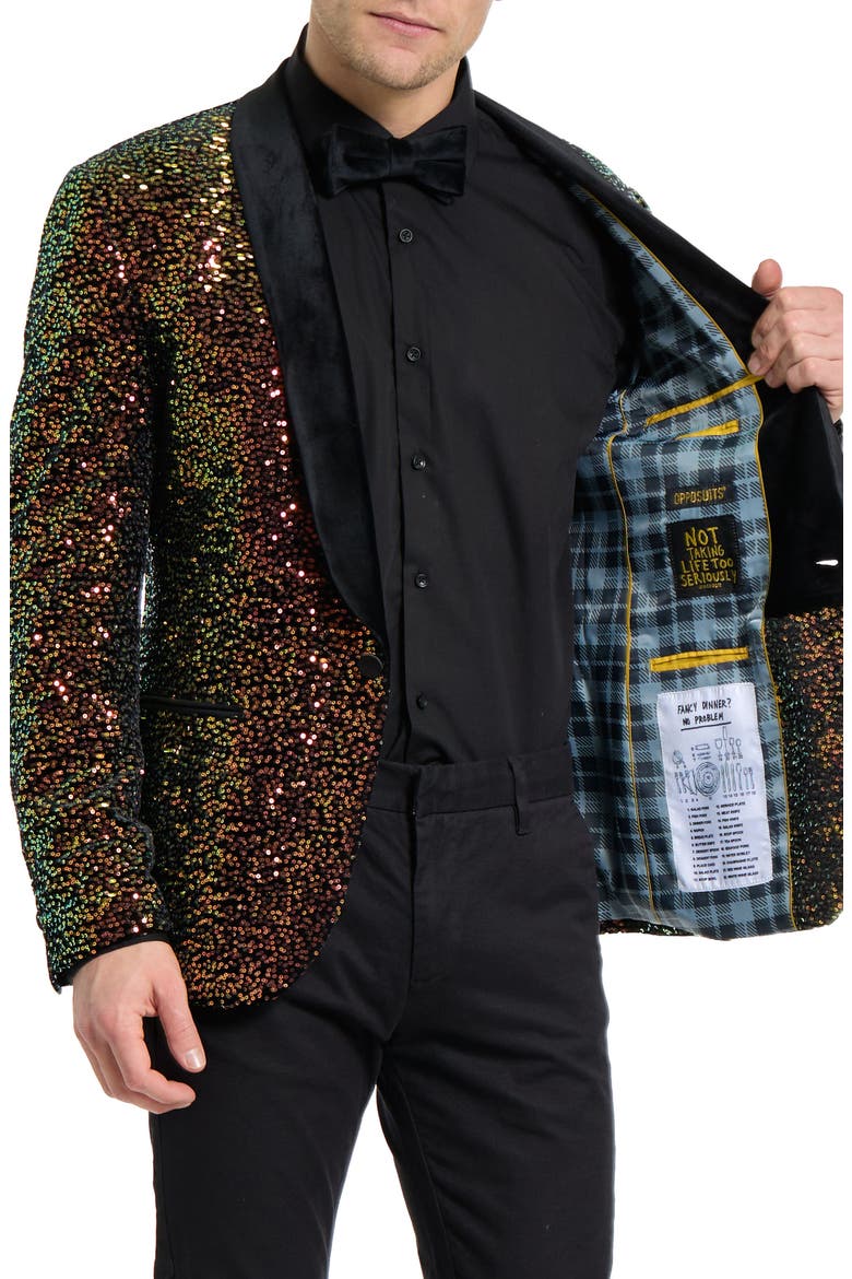 Amber Sequins Dinner Jacket, Alternate, color, SEQUINS MULTI