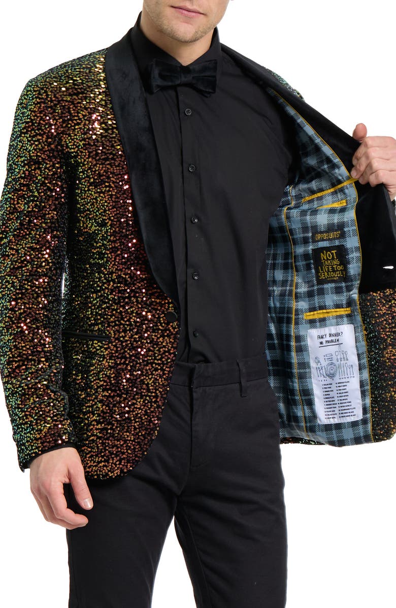 OppoSuits Amber Sequins Dinner Jacket, Alternate, color, Sequins Multi