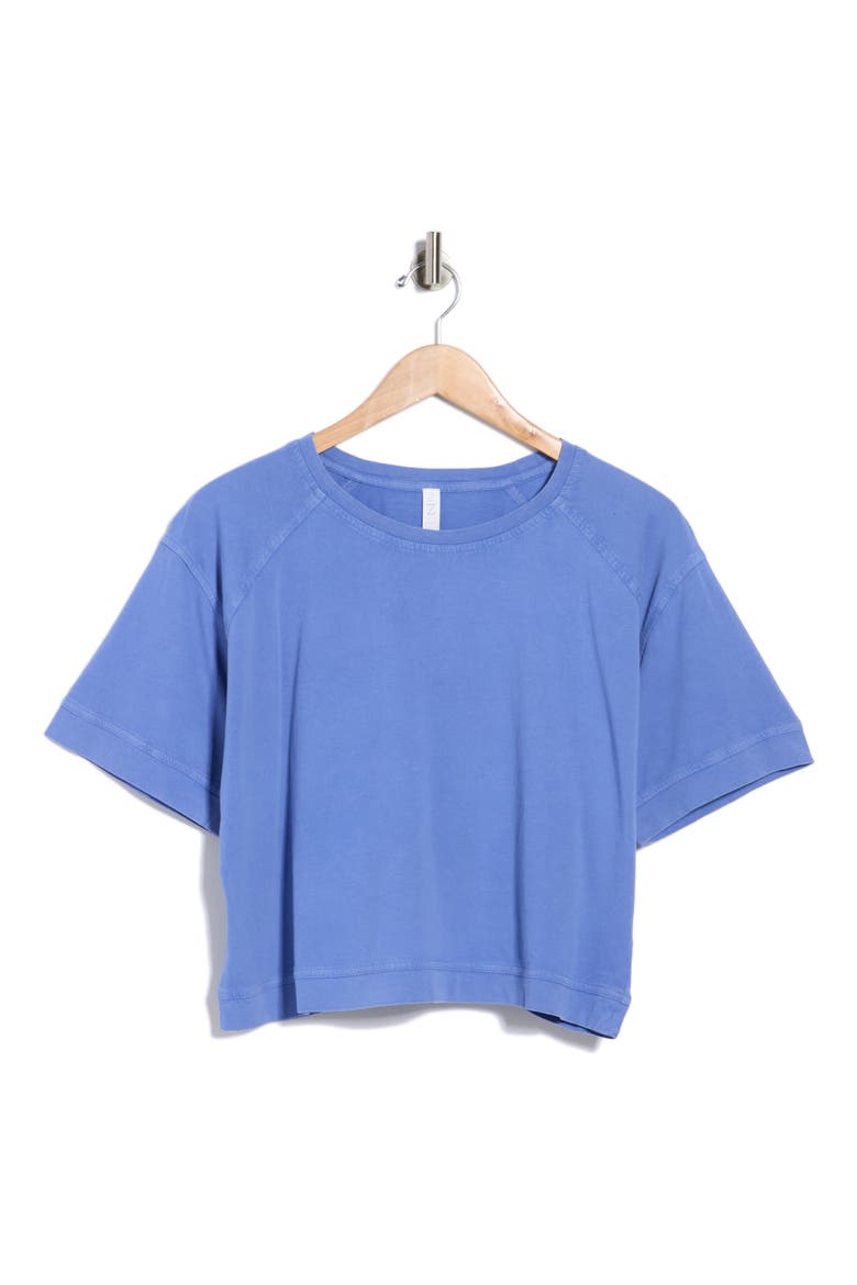 Vintage Wash Boxy Tee, Alternate, color, PURPLE BAJA