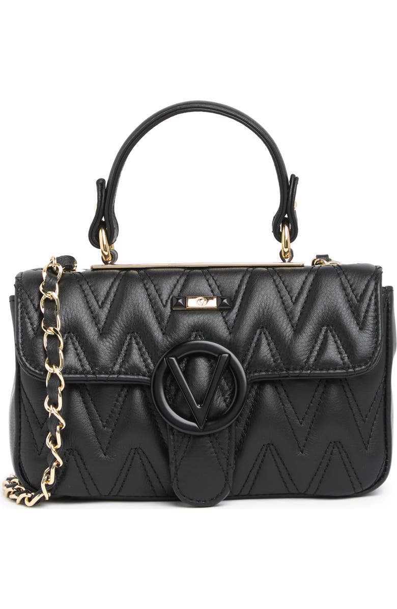 VALENTINO BY MARIO VALENTINO Poisson Plate Top Handle Crossbody Bag, Main, color,