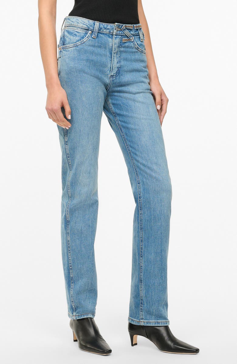 STAUD + Wrangler The Everyday Jeans, Alternate, color,