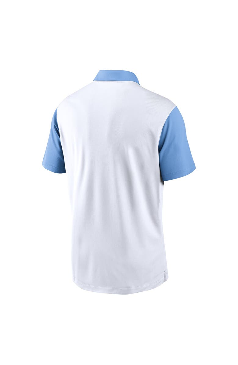 Jordan Brand Men's Jordan Brand White North Carolina Tar Heels Primetime Campus Vapor Performance Polo, Alternate, color,