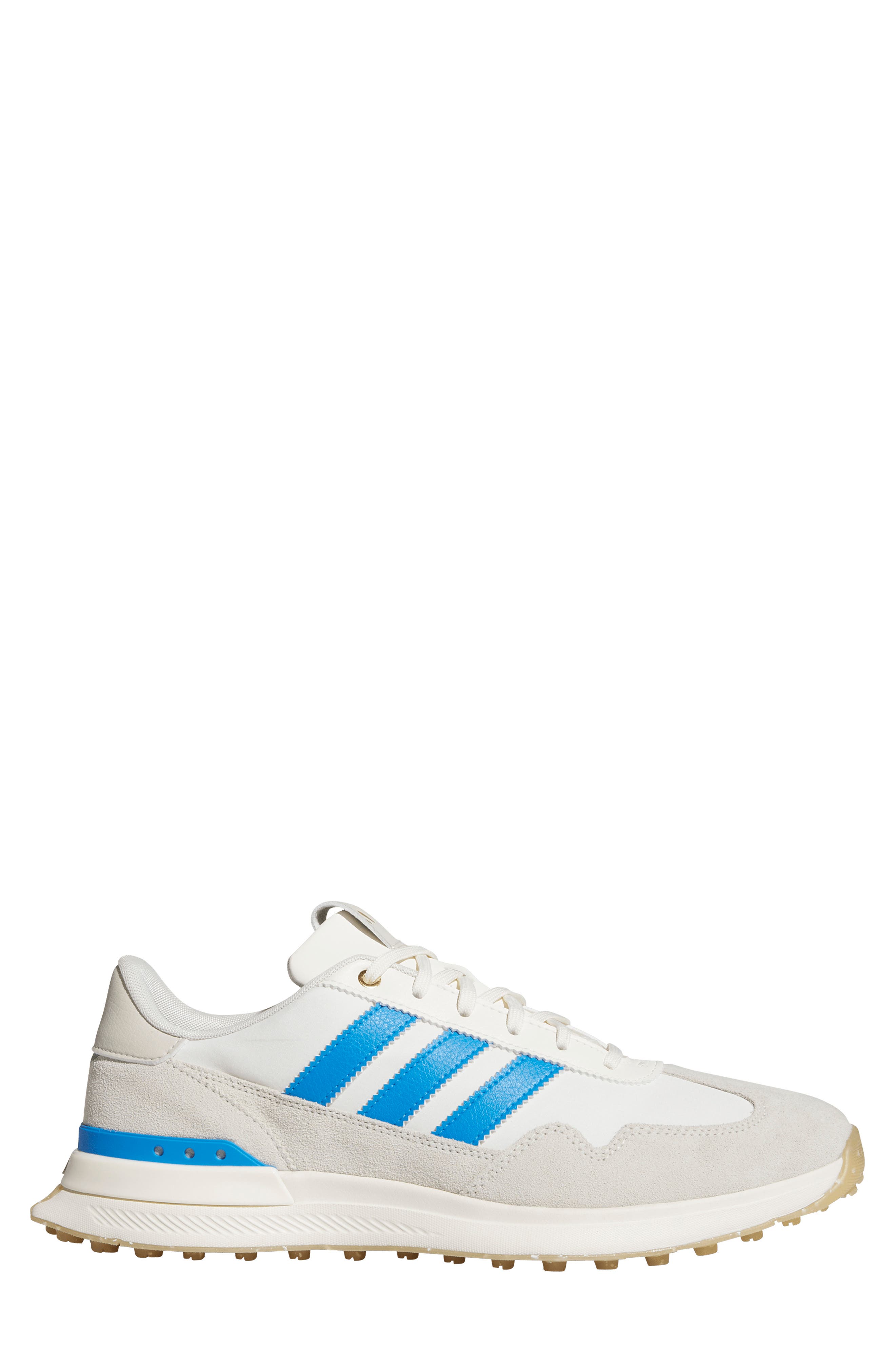 adidas Gender Inclusive S2G 26 Waterproof Spikeless Golf Shoe, Alternate, color, Owhite/Lur