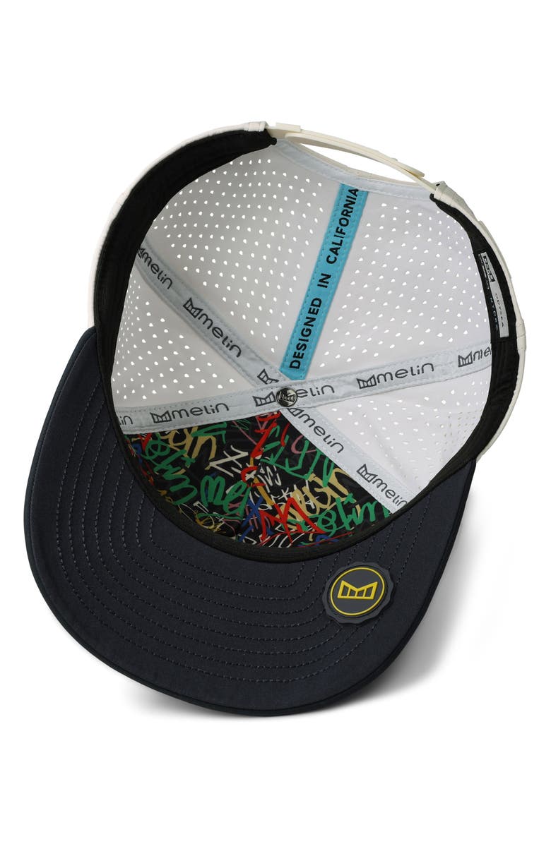 Melin Odysea Hydro Performance Snapback Hat, Alternate, color, Yellow Jacket