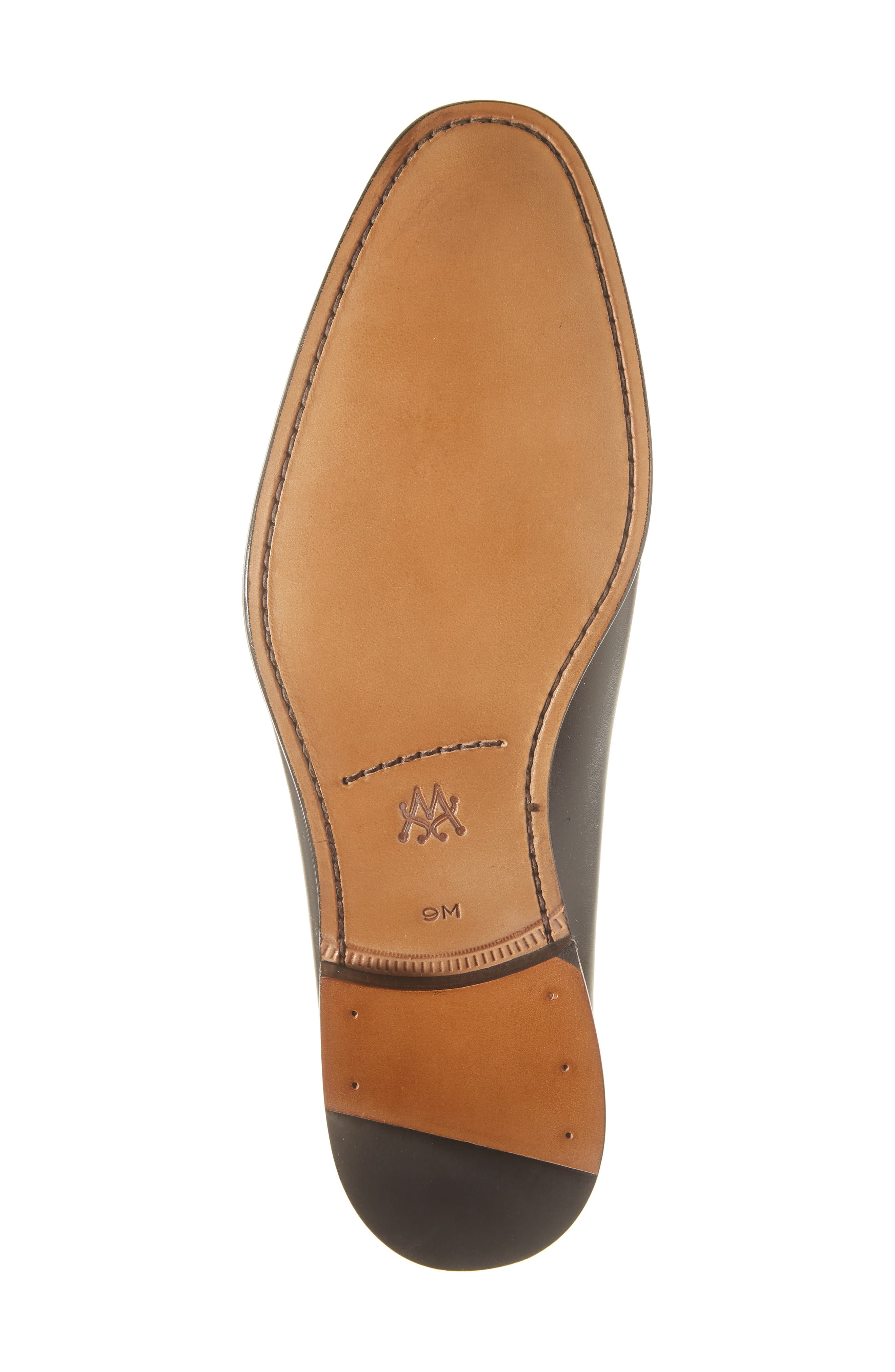 Mezlan Bit Ornament Leather Loafer, Alternate, color, 