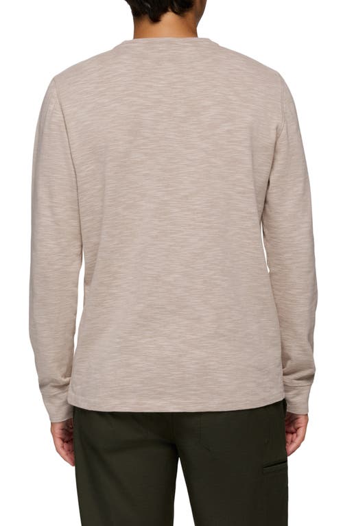 Prana Ronnie Ii Long Sleeve T-shirt In Brown