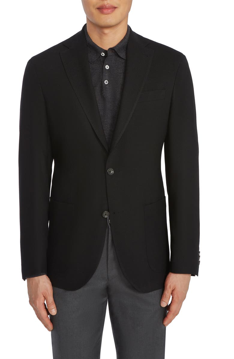 Jack Victor Hartford Unconstructed Stretch Wool Sport Coat, Main, color,