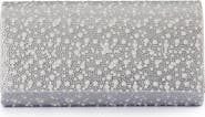 Olga Berg Dana Crystal & Faux Pearl Clutch