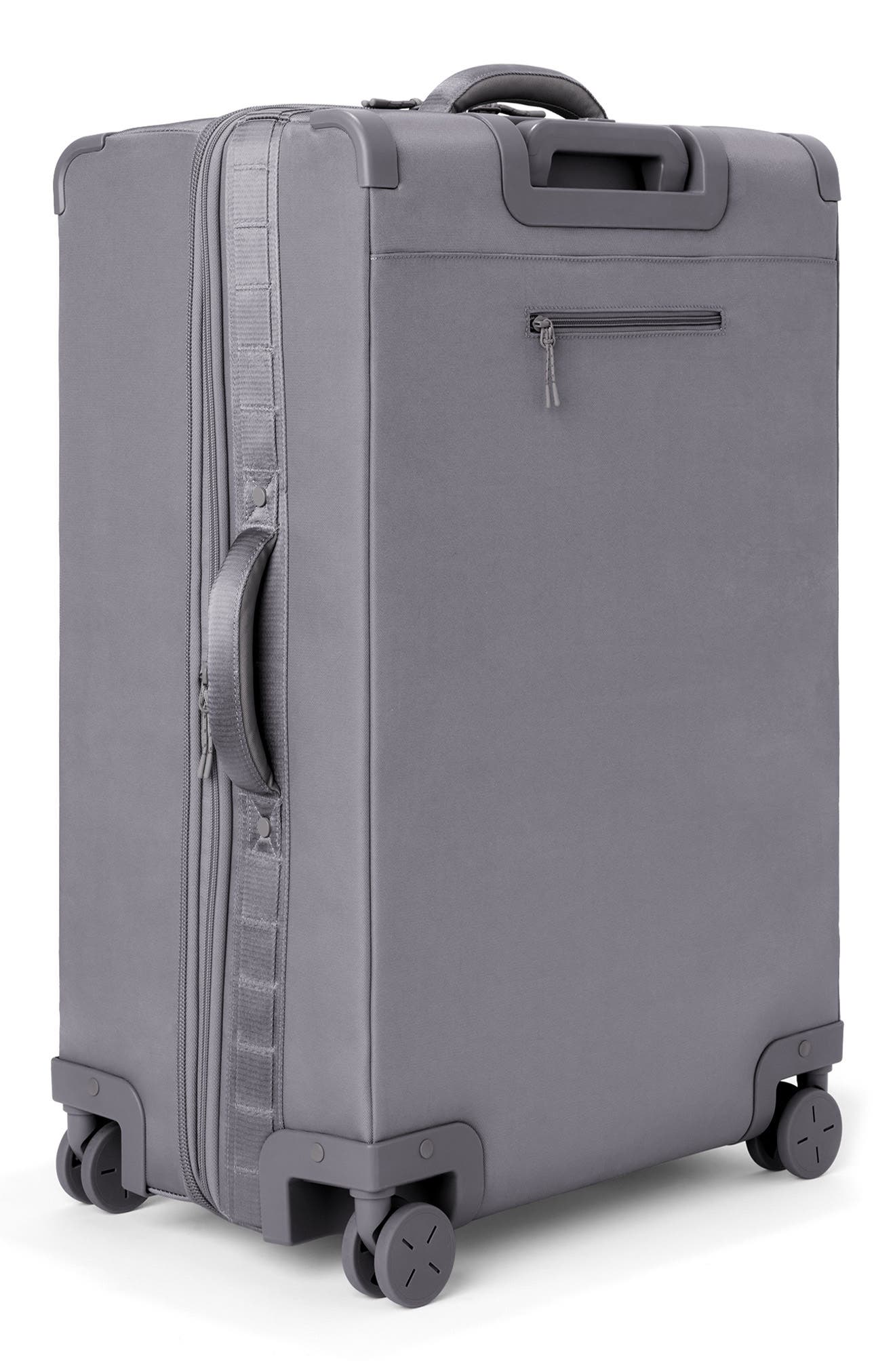 Dagne Dover Sydney Checked Rolling Luggage, Alternate, color, Ash Grey
