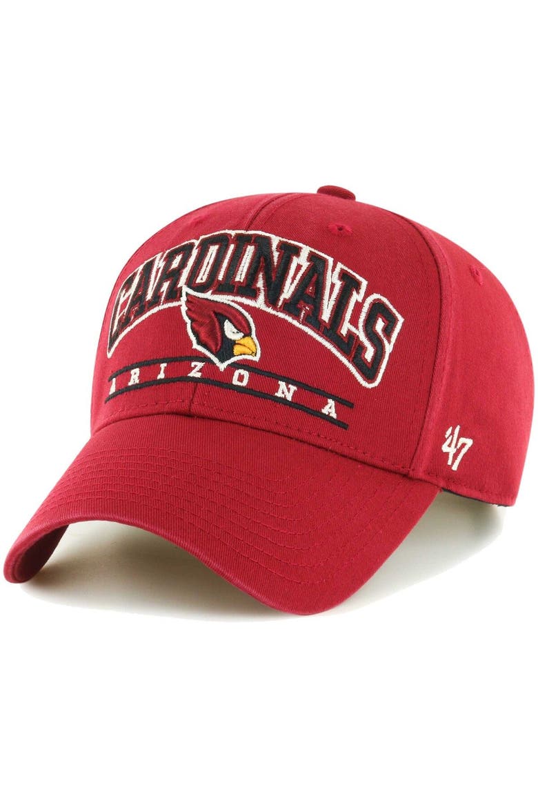Men's '47 Cardinal Arizona Cardinals Fletcher MVP Adjustable Hat, Main, color, Cardinal