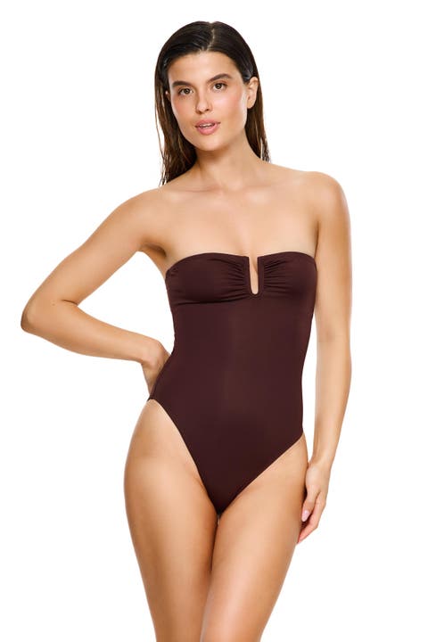 Vacay Mode Bandeau One Piece Swimsuit
