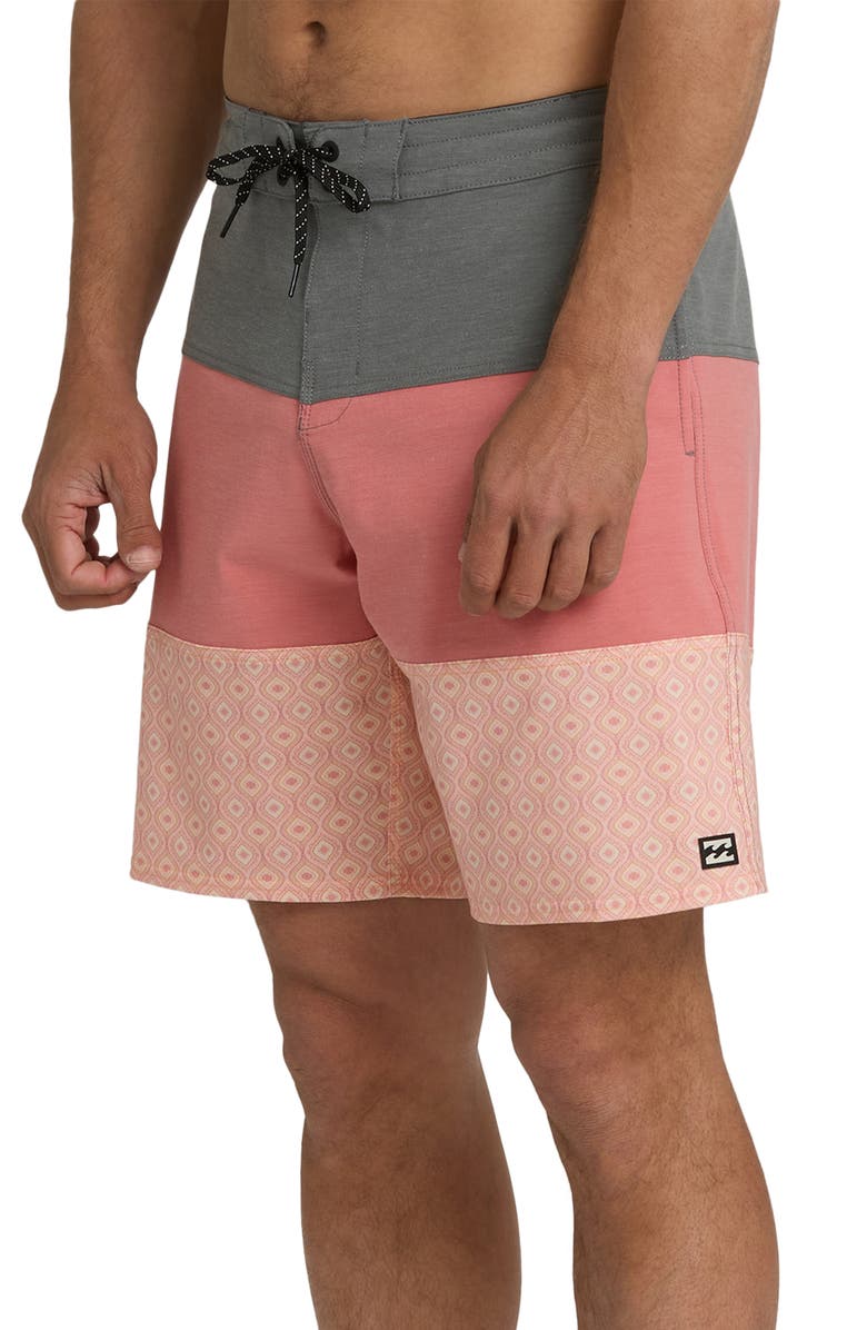 Billabong Tribong LT Board Shorts, Alternate, color, Ash Rose